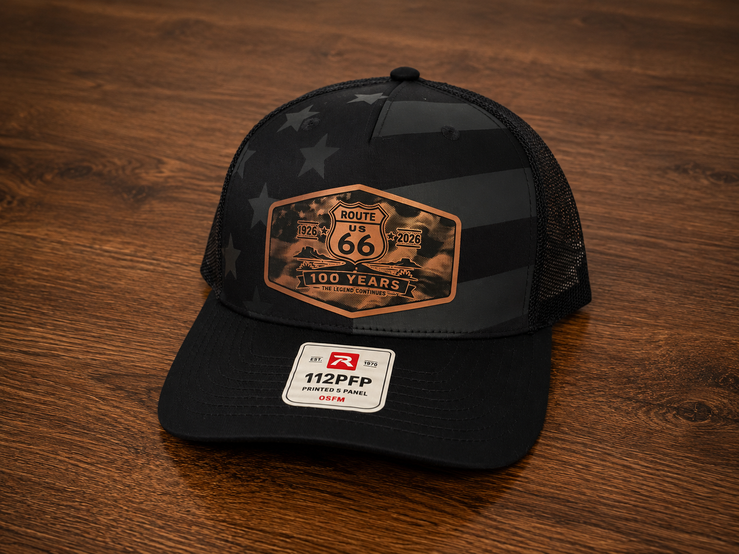 Route 66 Centennial Trucker Hat