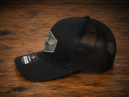 250 Years of American Pride Leather Patch Trucker Hat