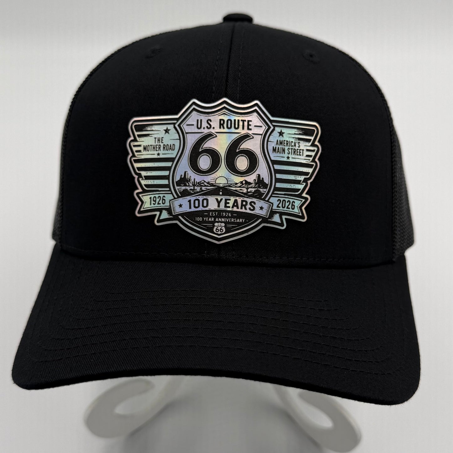 Route 66 Centennial Holographic Patch Hat